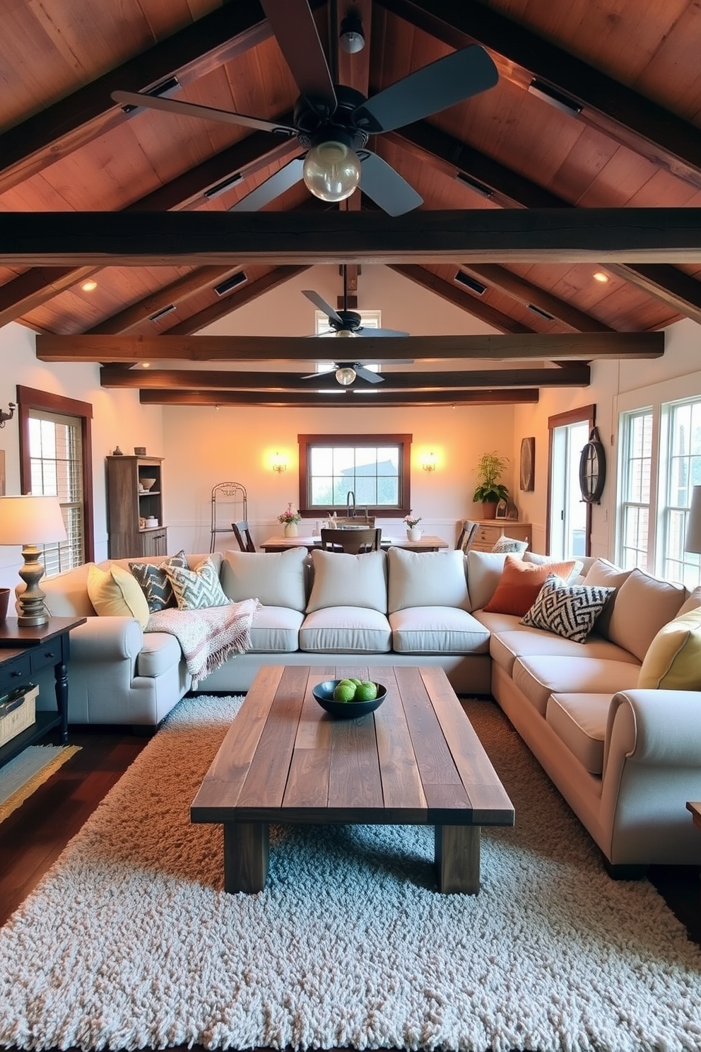 Farmhouse Living Room Design Ideas 11