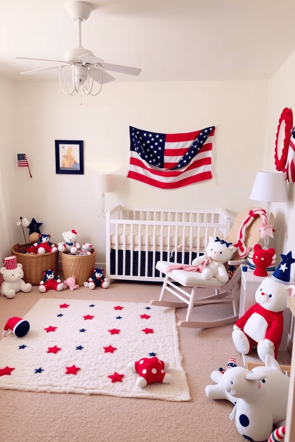 Independence Day Nursery Decorating Ideas 11