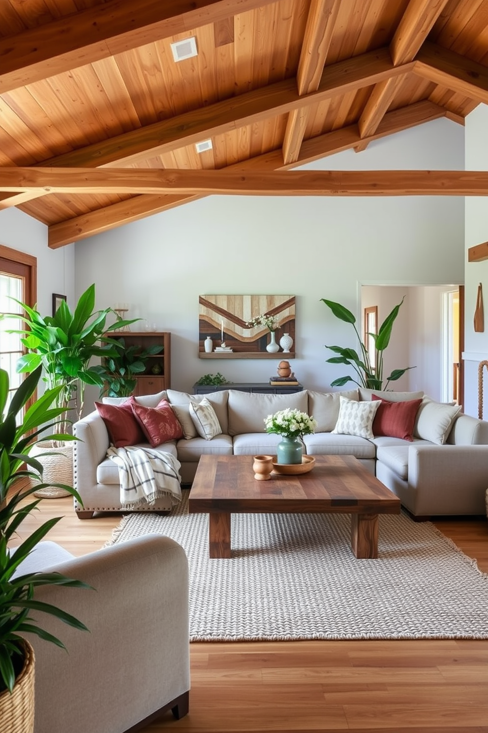 Farmhouse Living Room Design Ideas 12
