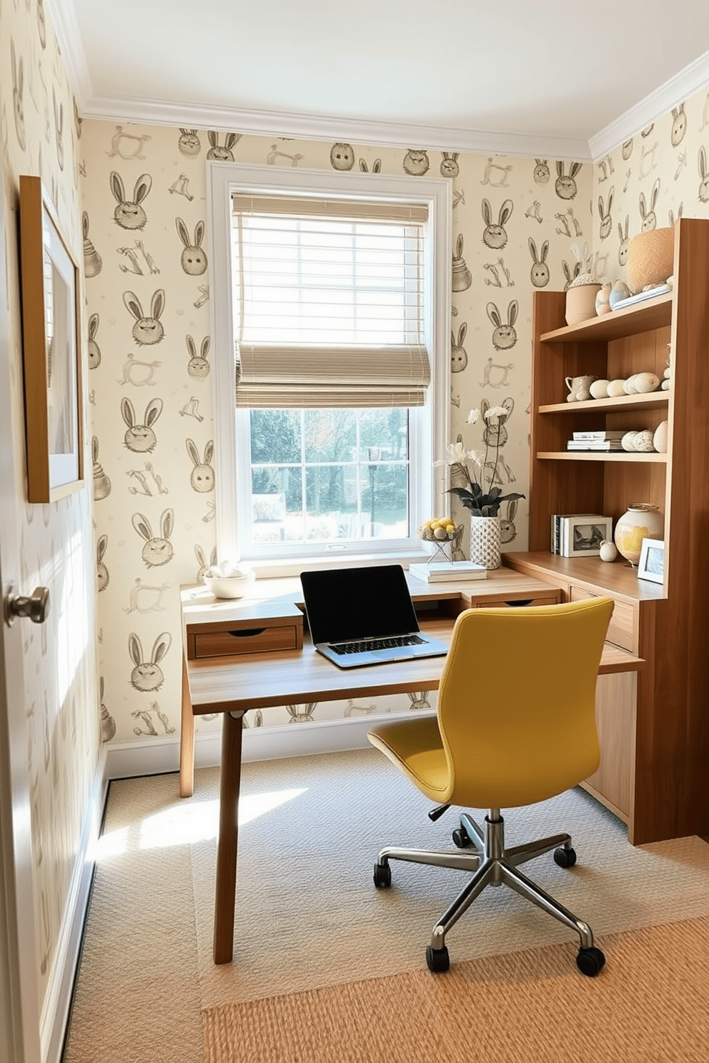 Home Office Easter Decorating Ideas 12