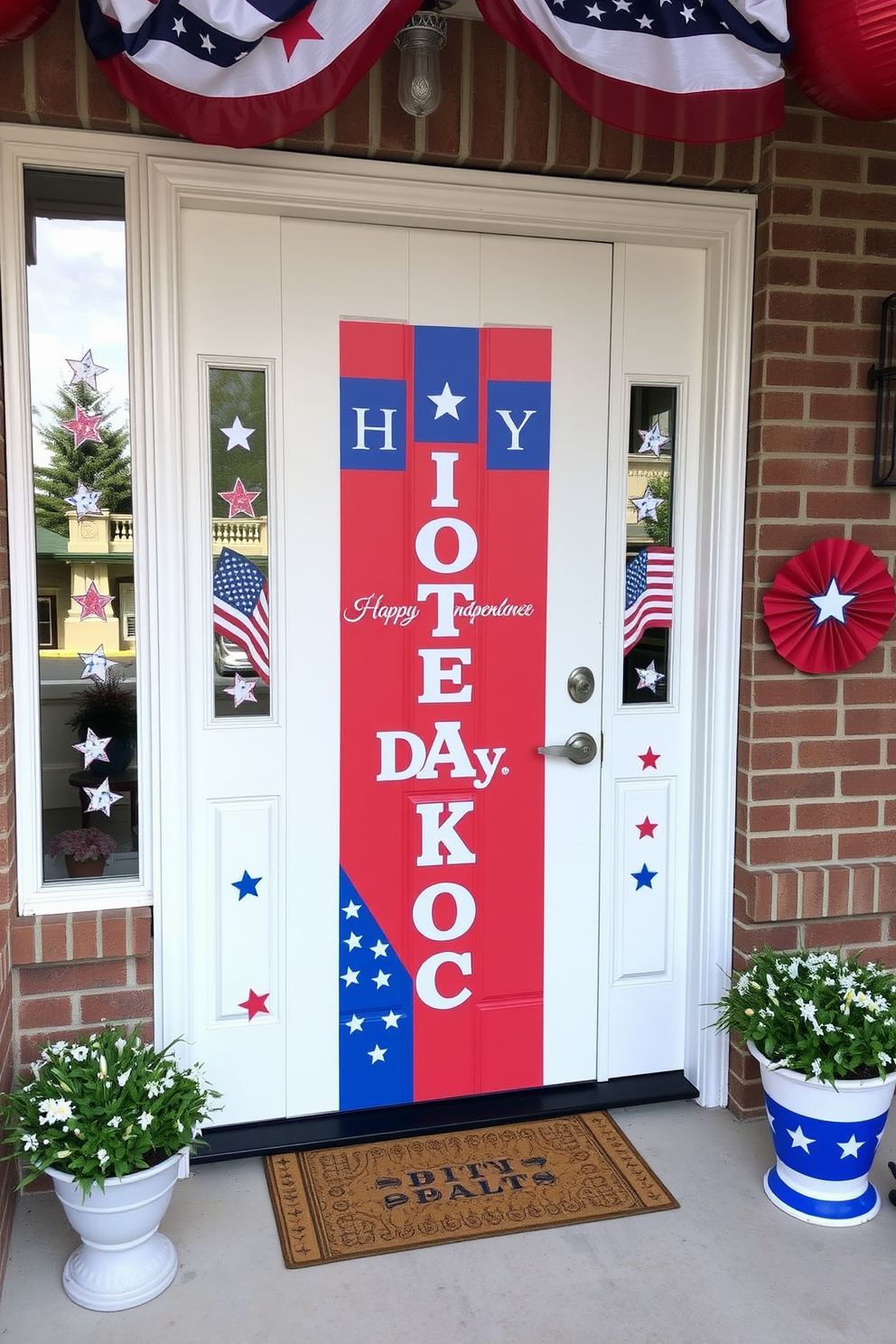 Independence Day Front Door Decorating Ideas 13