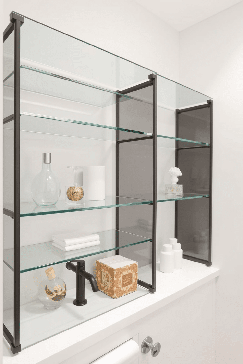 Modern Powder Room Design Ideas 13