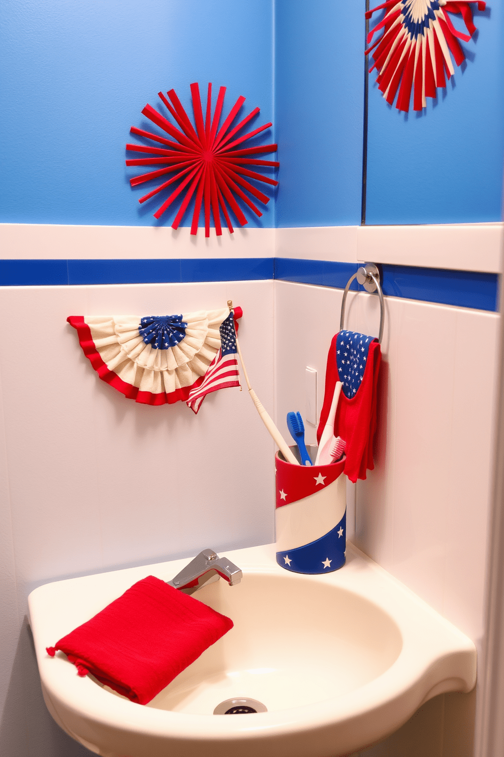 Independence Day Bathroom Decorating Ideas 13