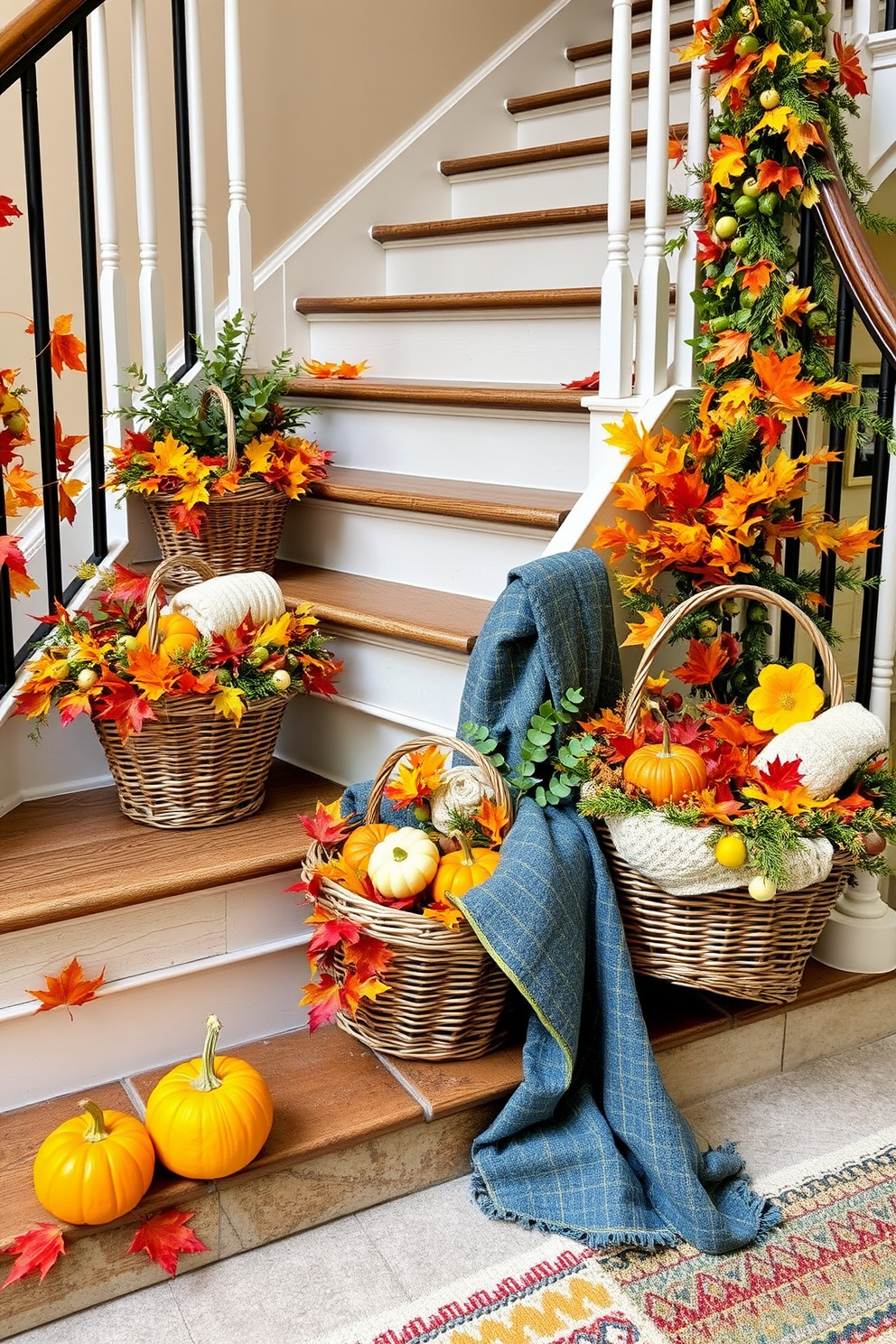 Labor Day Staircase Decorating Ideas 14