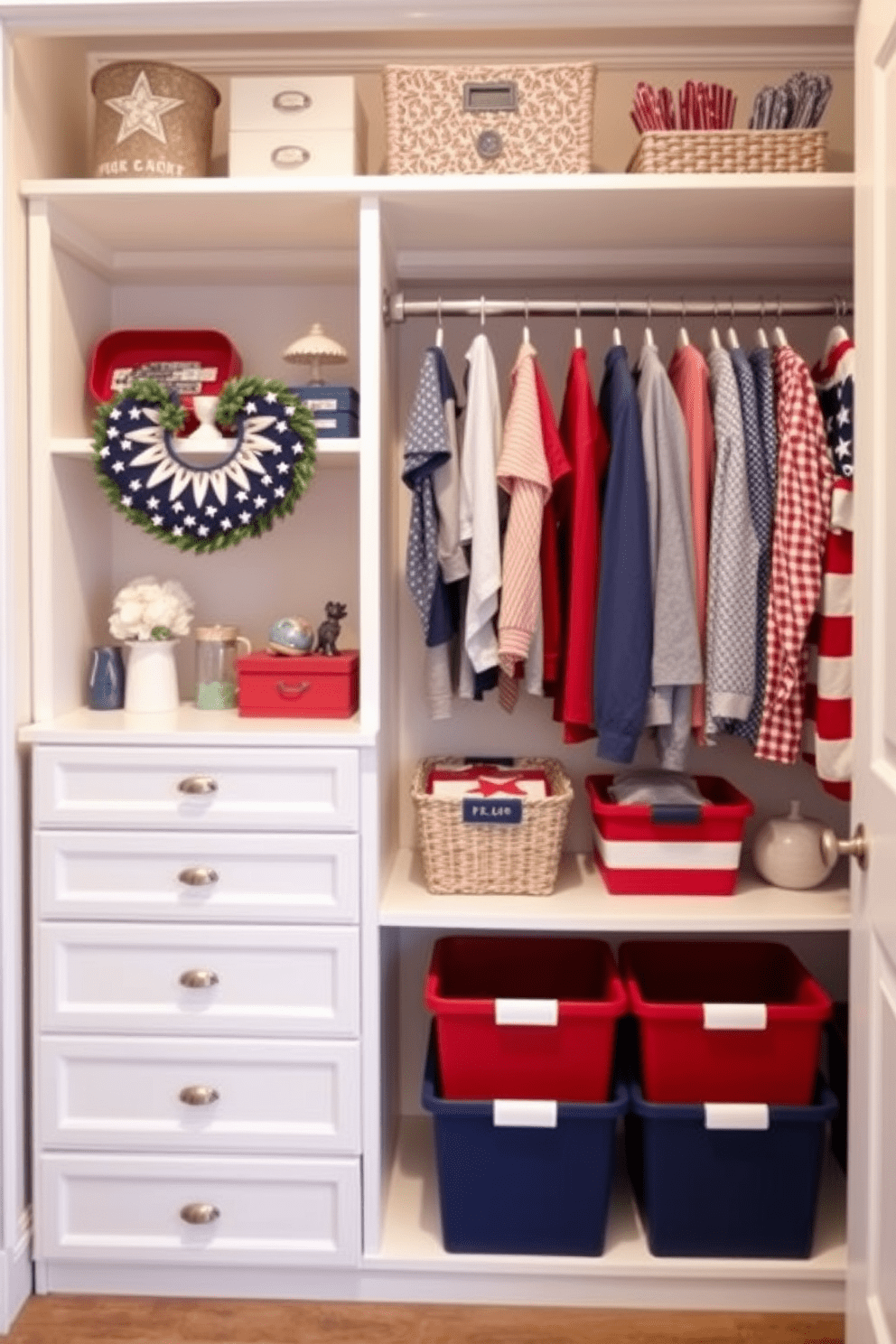 Memorial Day Closet Decorating Ideas 15