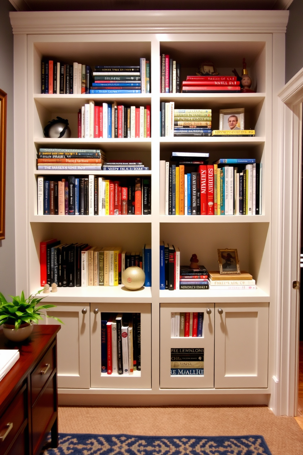 Small Home Library Design Ideas 16