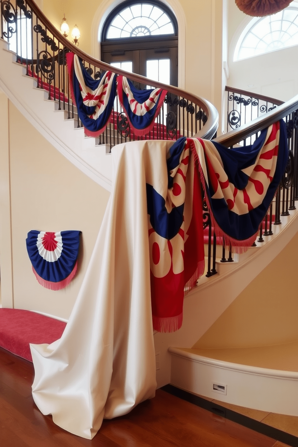 Labor Day Staircase Decorating Ideas 18