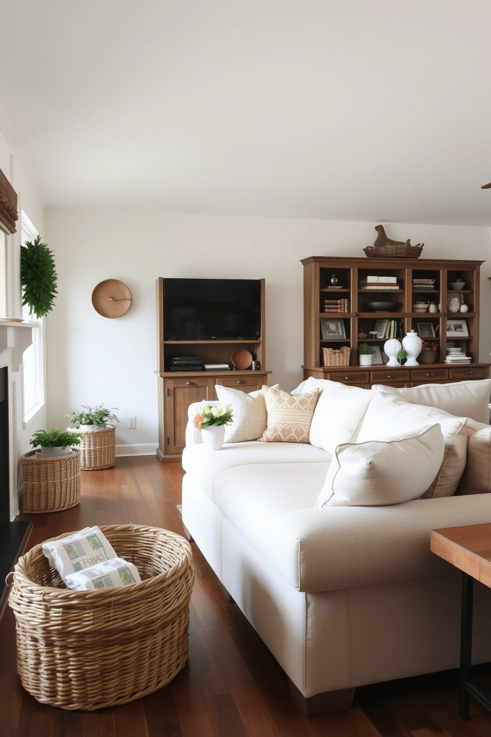 Farmhouse Living Room Design Ideas 18