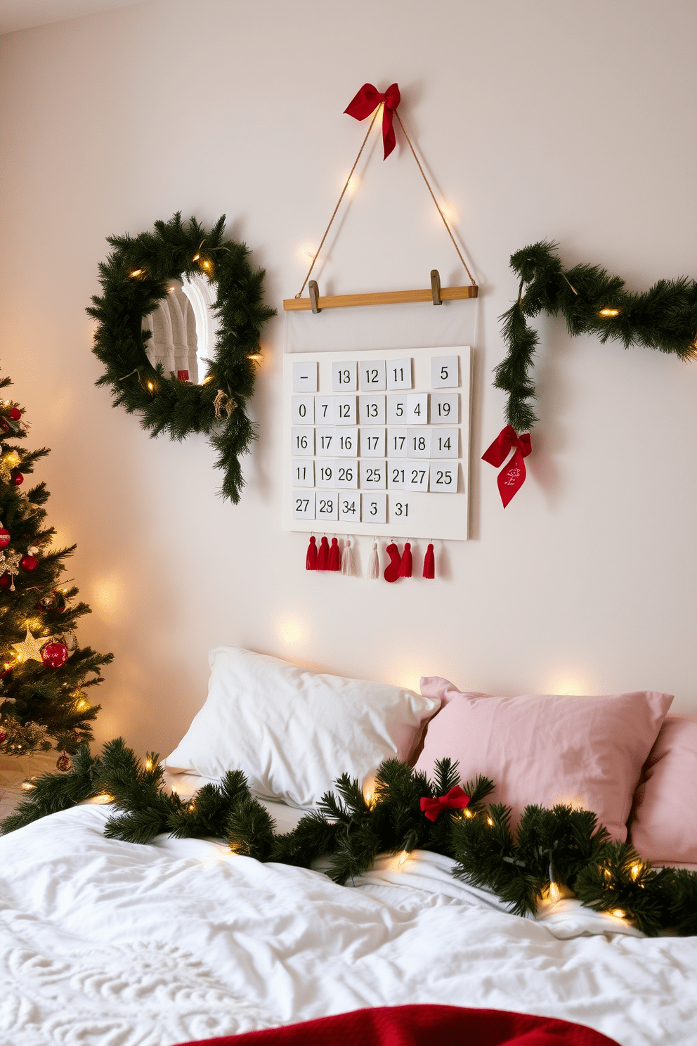 Bedroom Christmas Decorating Ideas 19