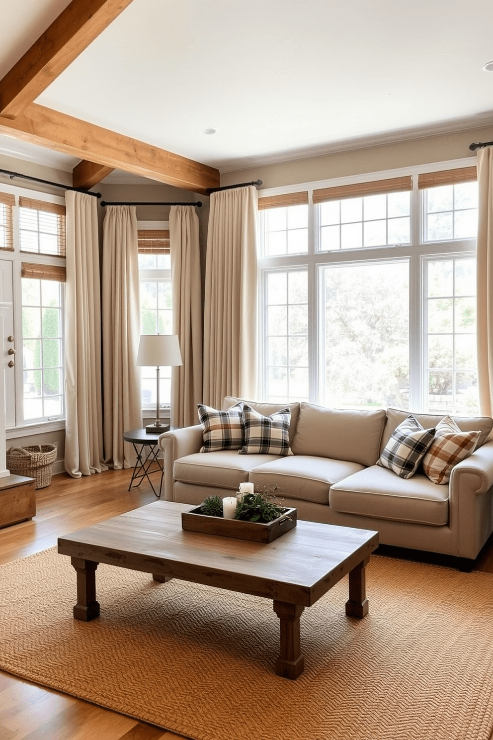 Farmhouse Living Room Design Ideas 19