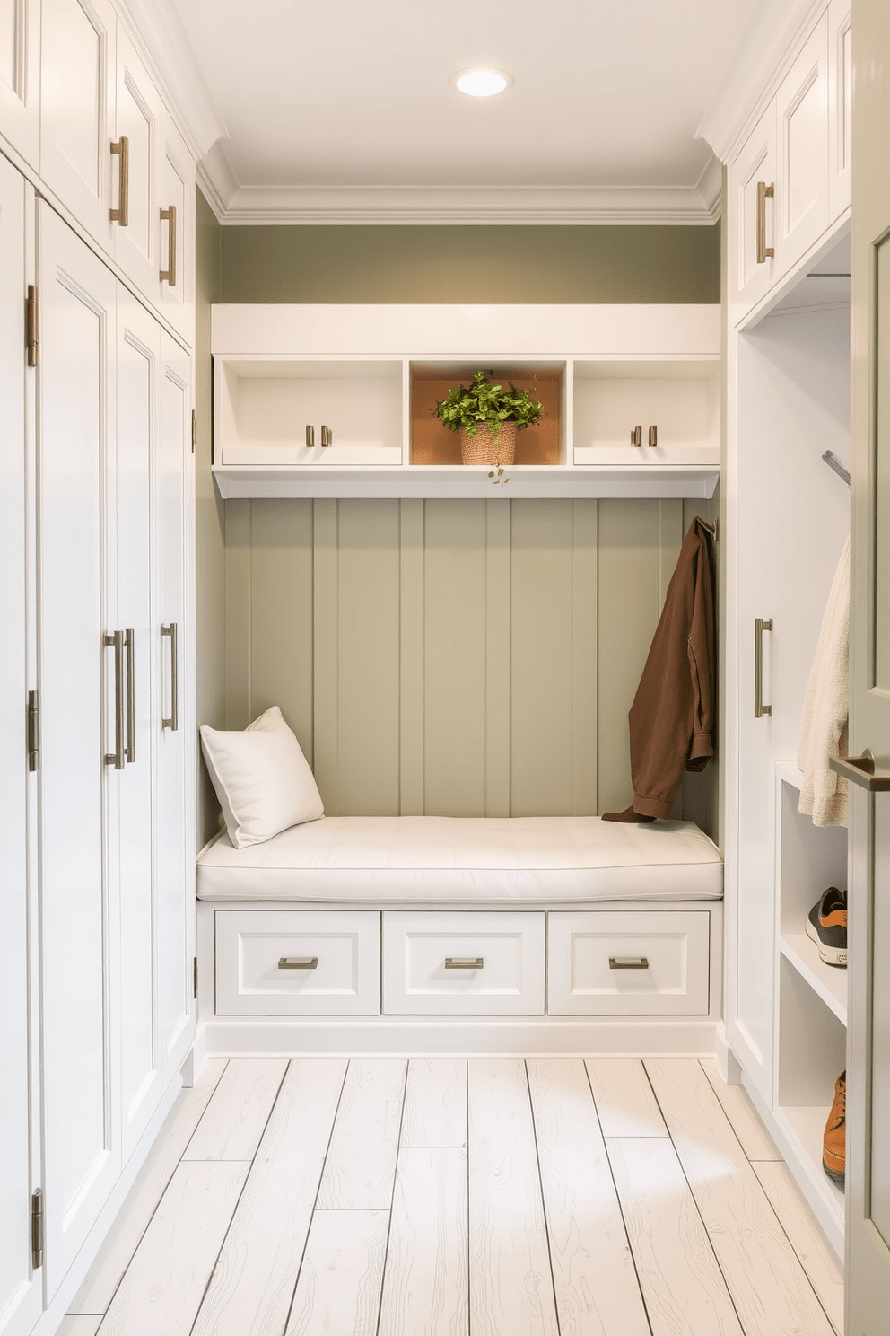 Green Mudroom Design Ideas 20