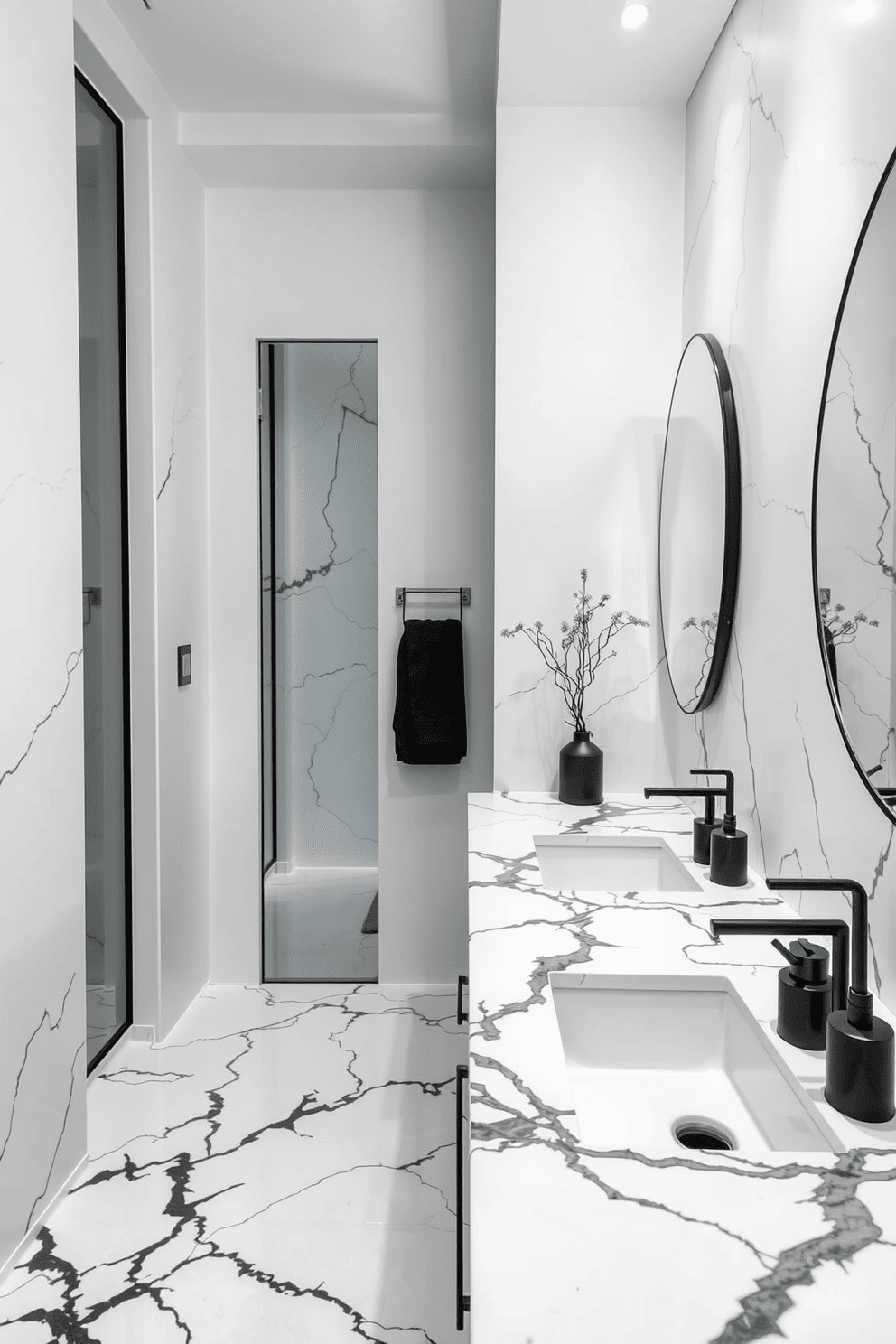 Black And White Bathroom Design Ideas 20