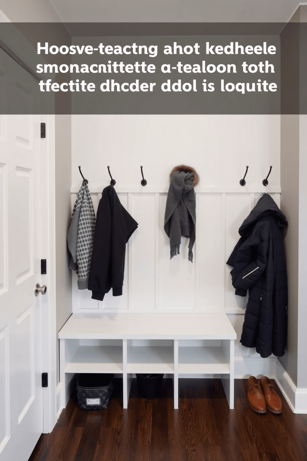 Mudroom Near Family Room Design Ideas 2