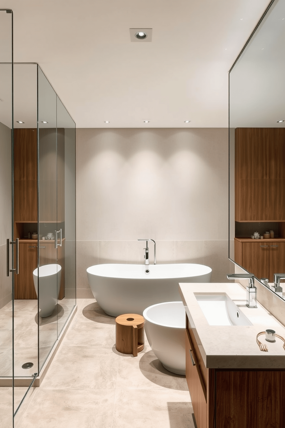 Transitional Bathroom Design Ideas 21