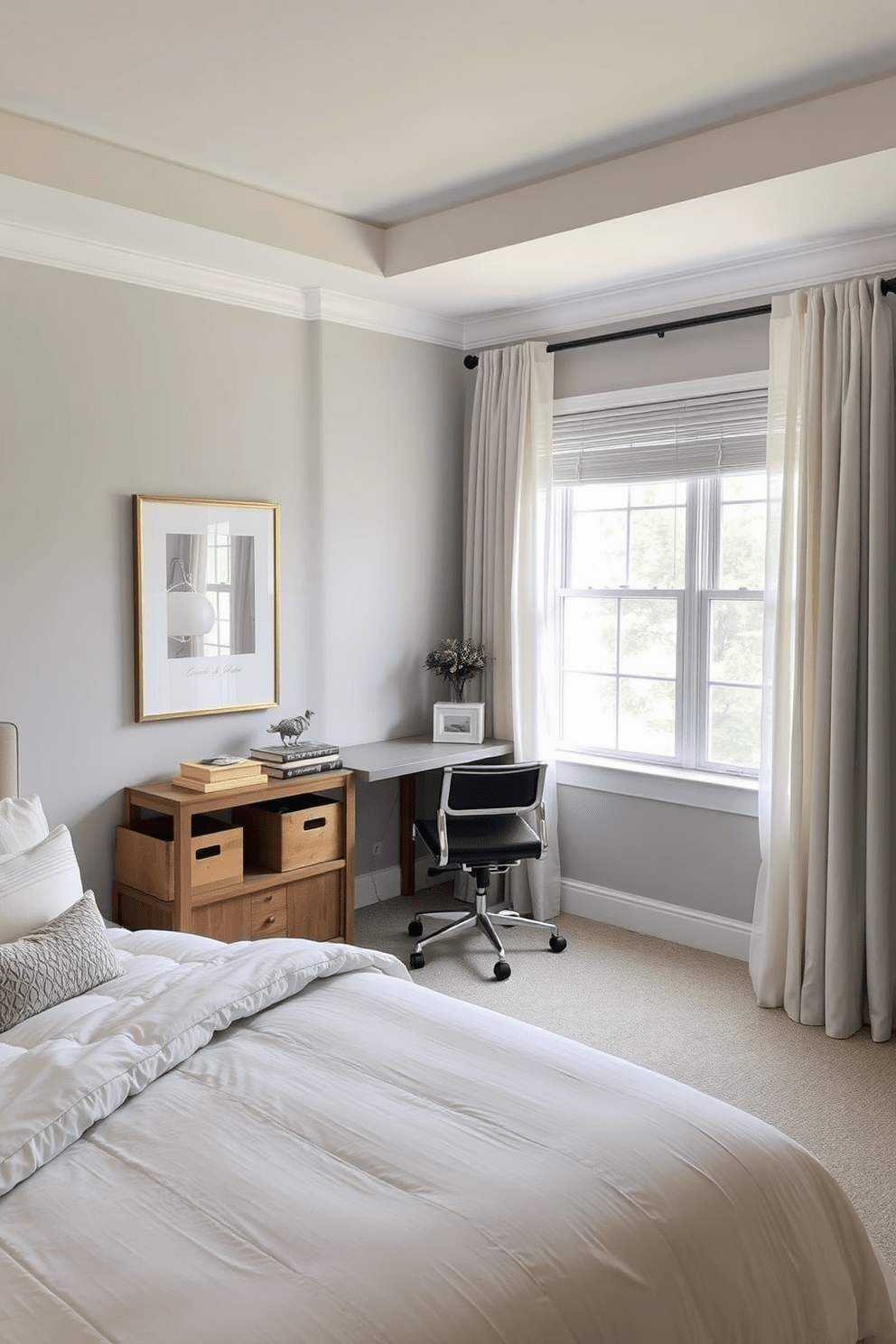 Spare Bedroom Office Design Ideas 21