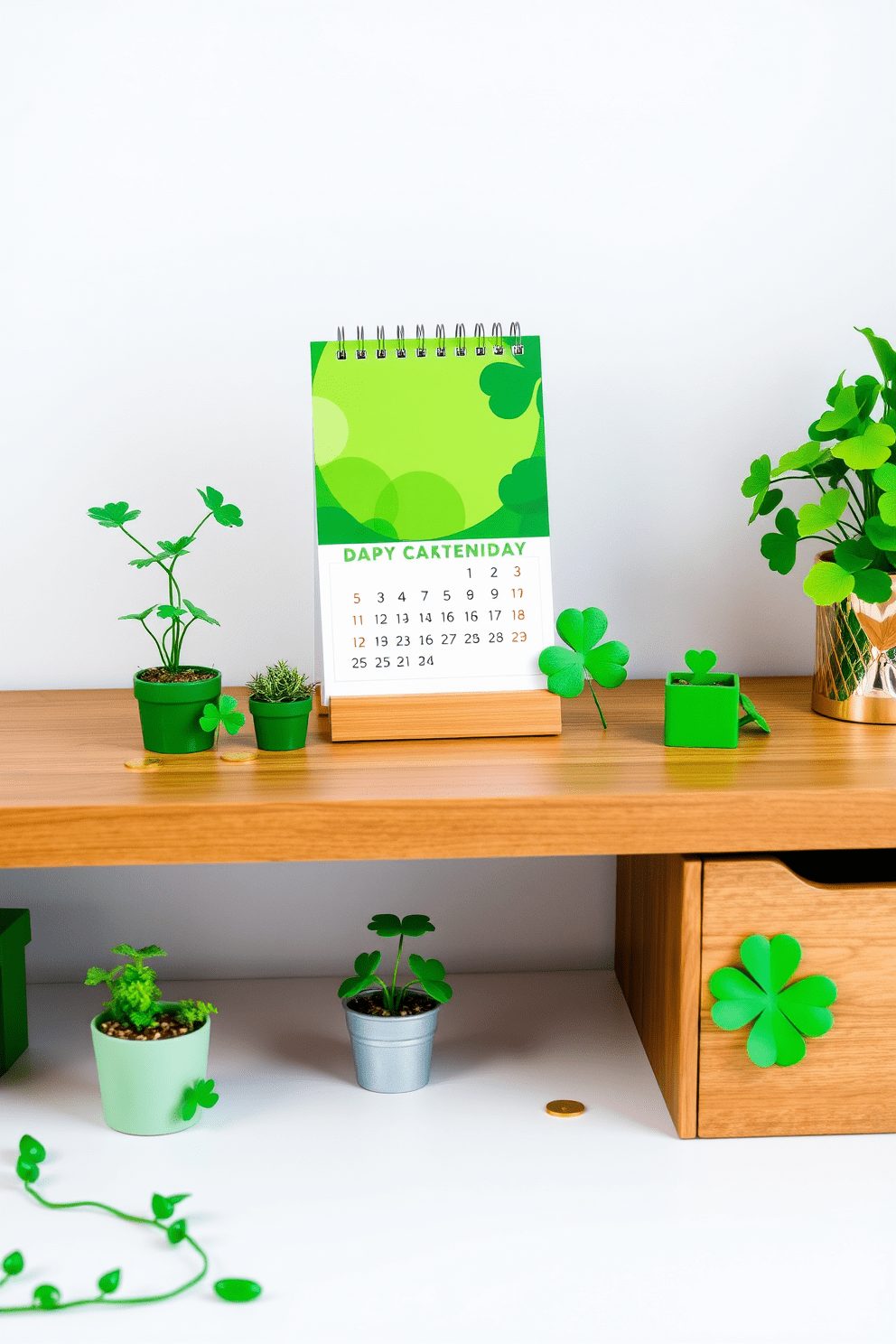 Home Office St Patricks Day Decorating Ideas 23