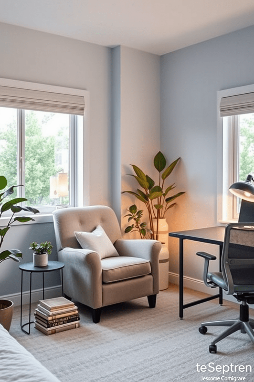 Spare Bedroom Office Design Ideas 23