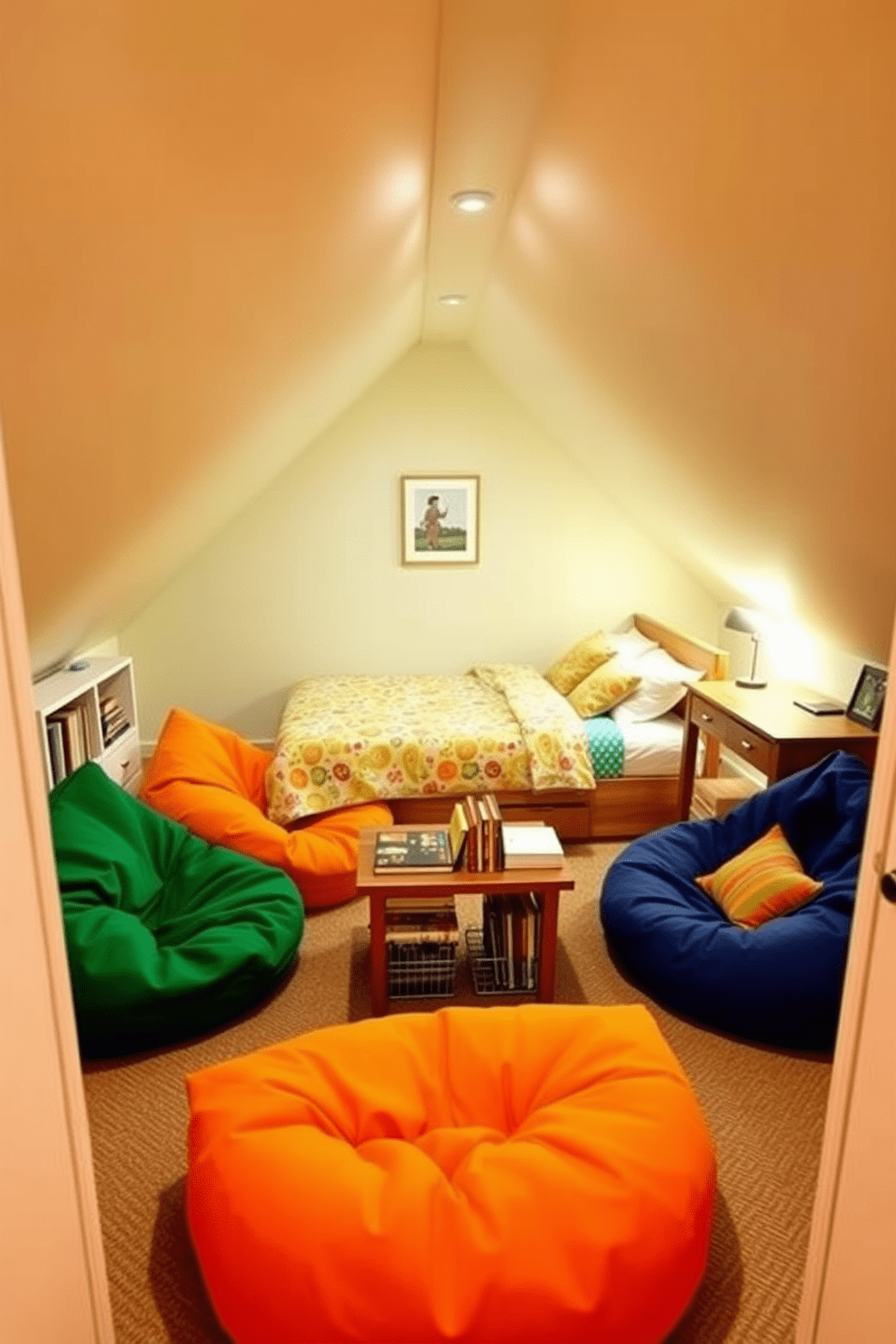 Teenager Attic Room Design Ideas 1