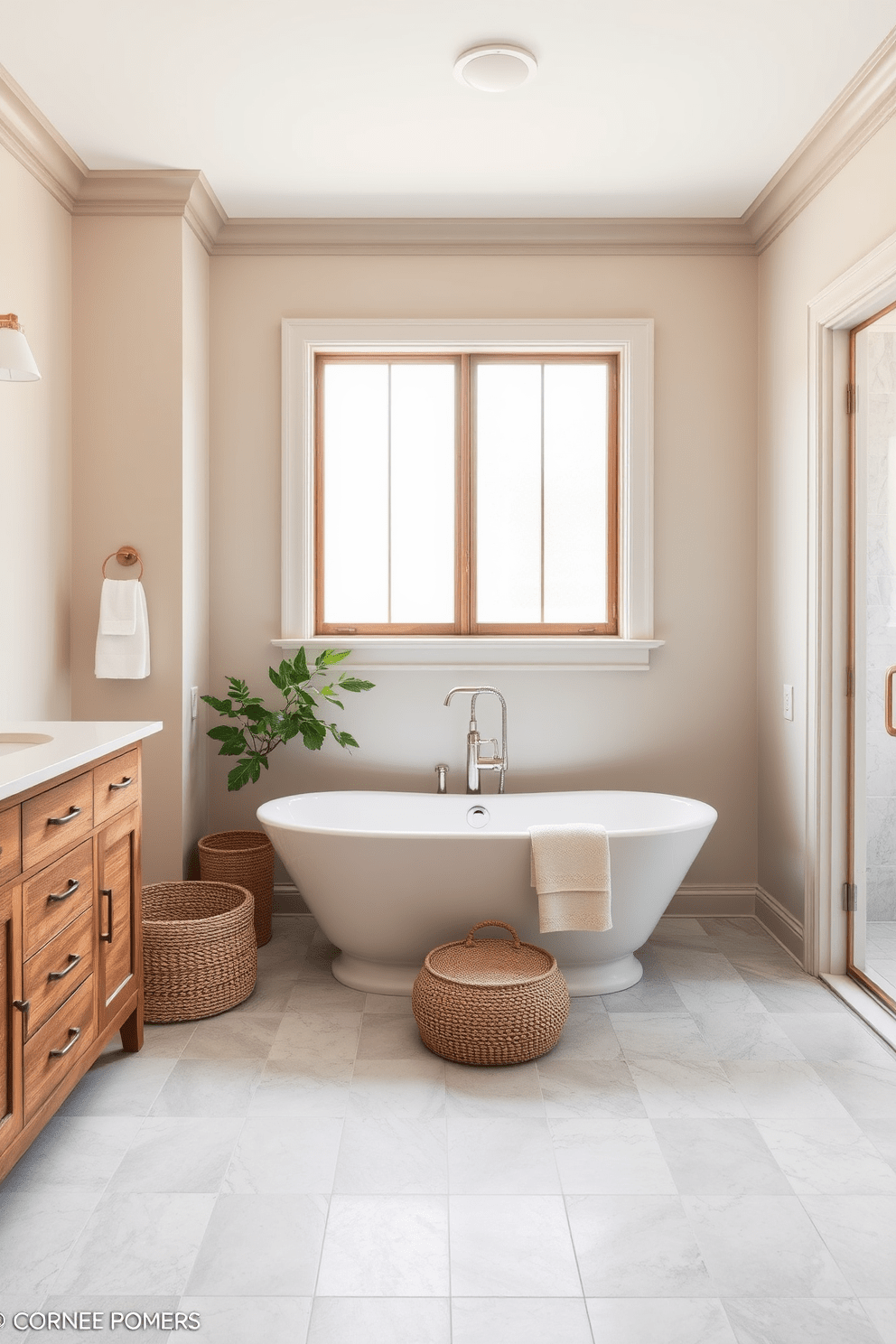Transitional Bathroom Design Ideas 1