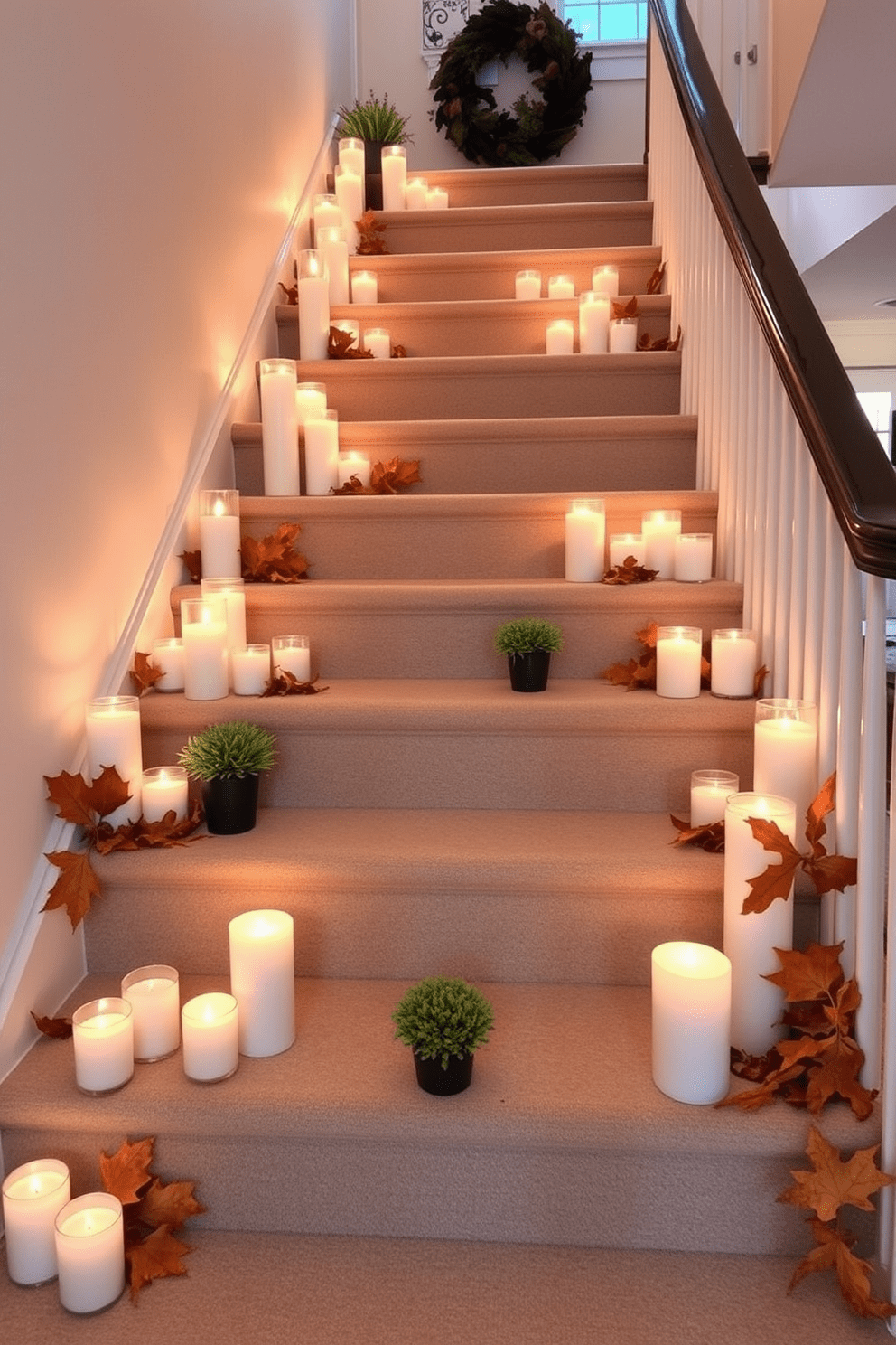 Labor Day Staircase Decorating Ideas 28