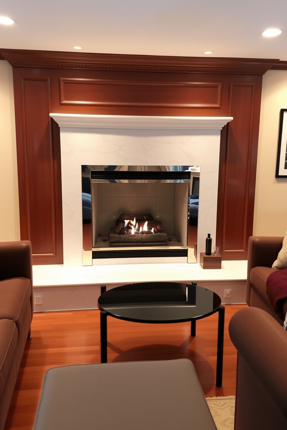 Fireplace Living Room Design Ideas 27