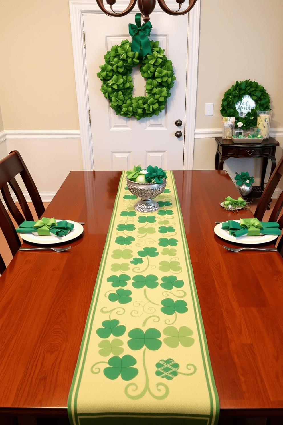Entryway St Patricks Day Decorating Ideas 27
