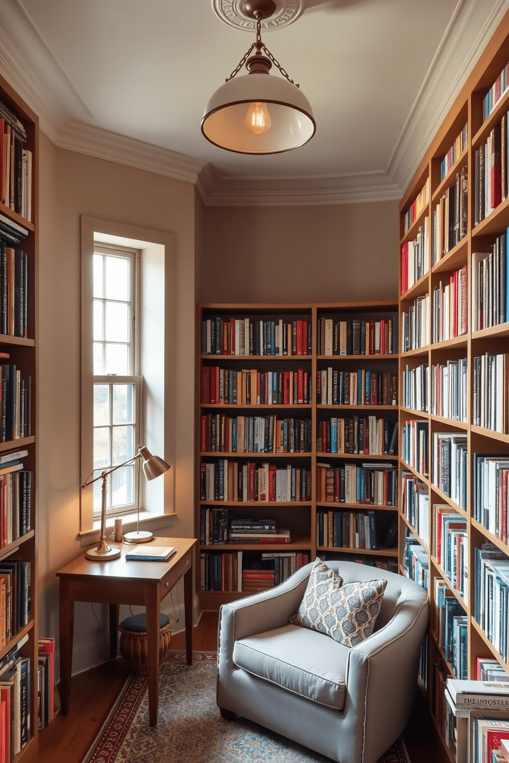 Small Home Library Design Ideas 27