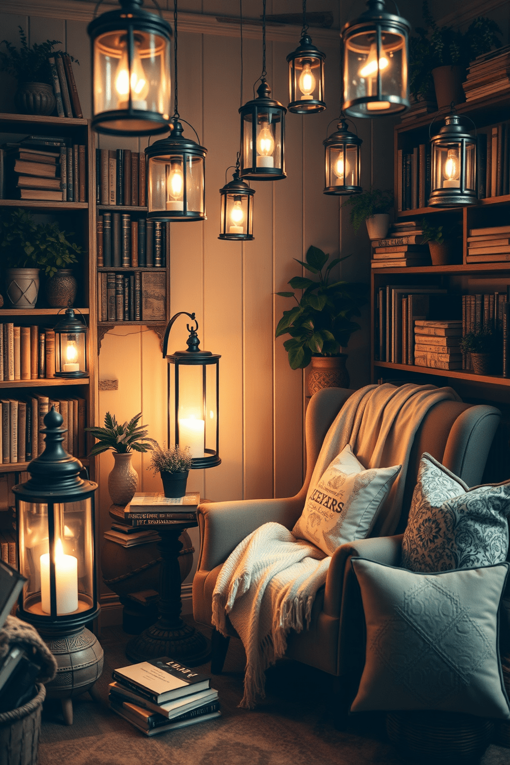 Memorial Day Reading Nook Decorating Ideas 27