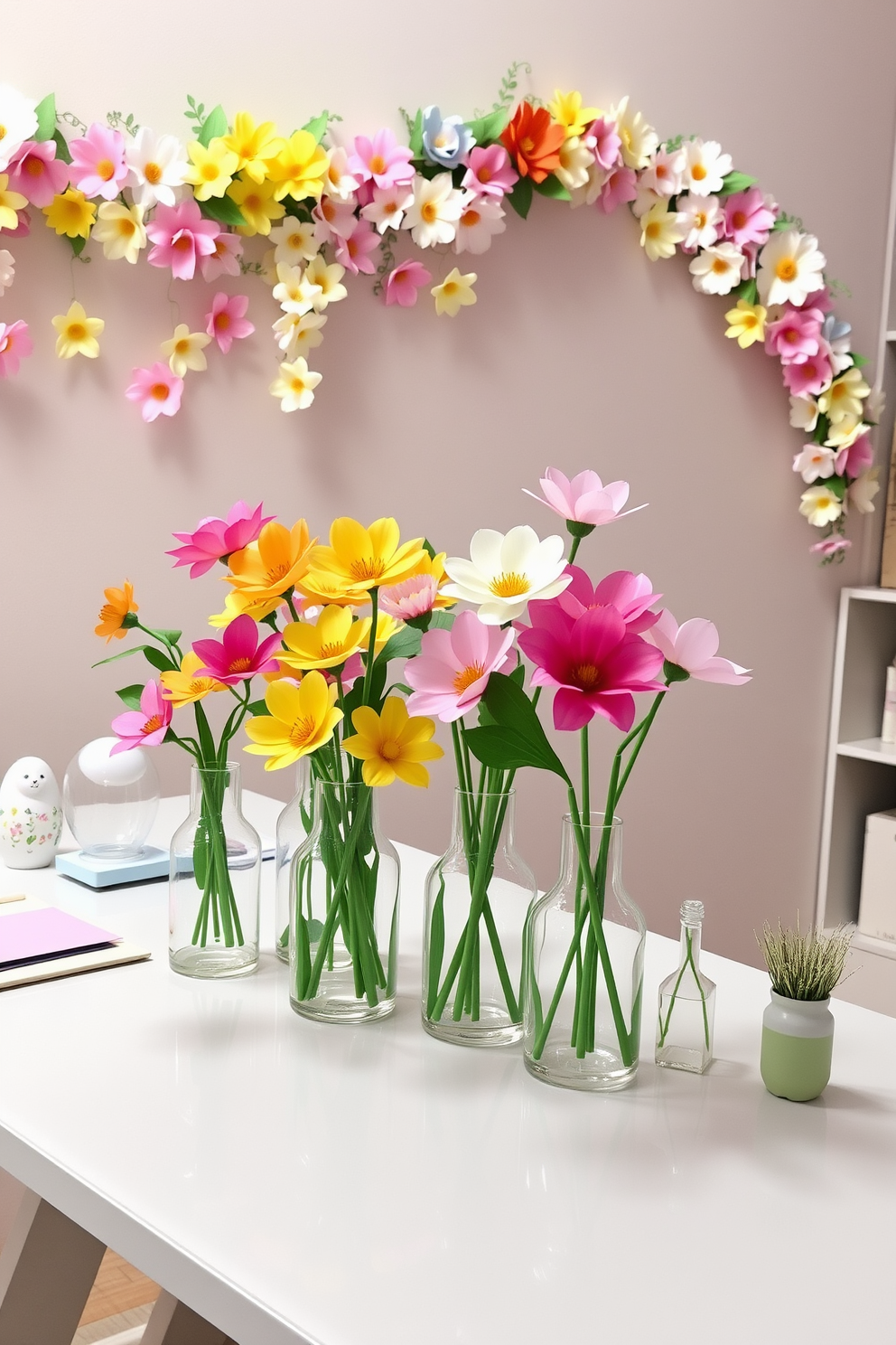 Home Office Easter Decorating Ideas 30