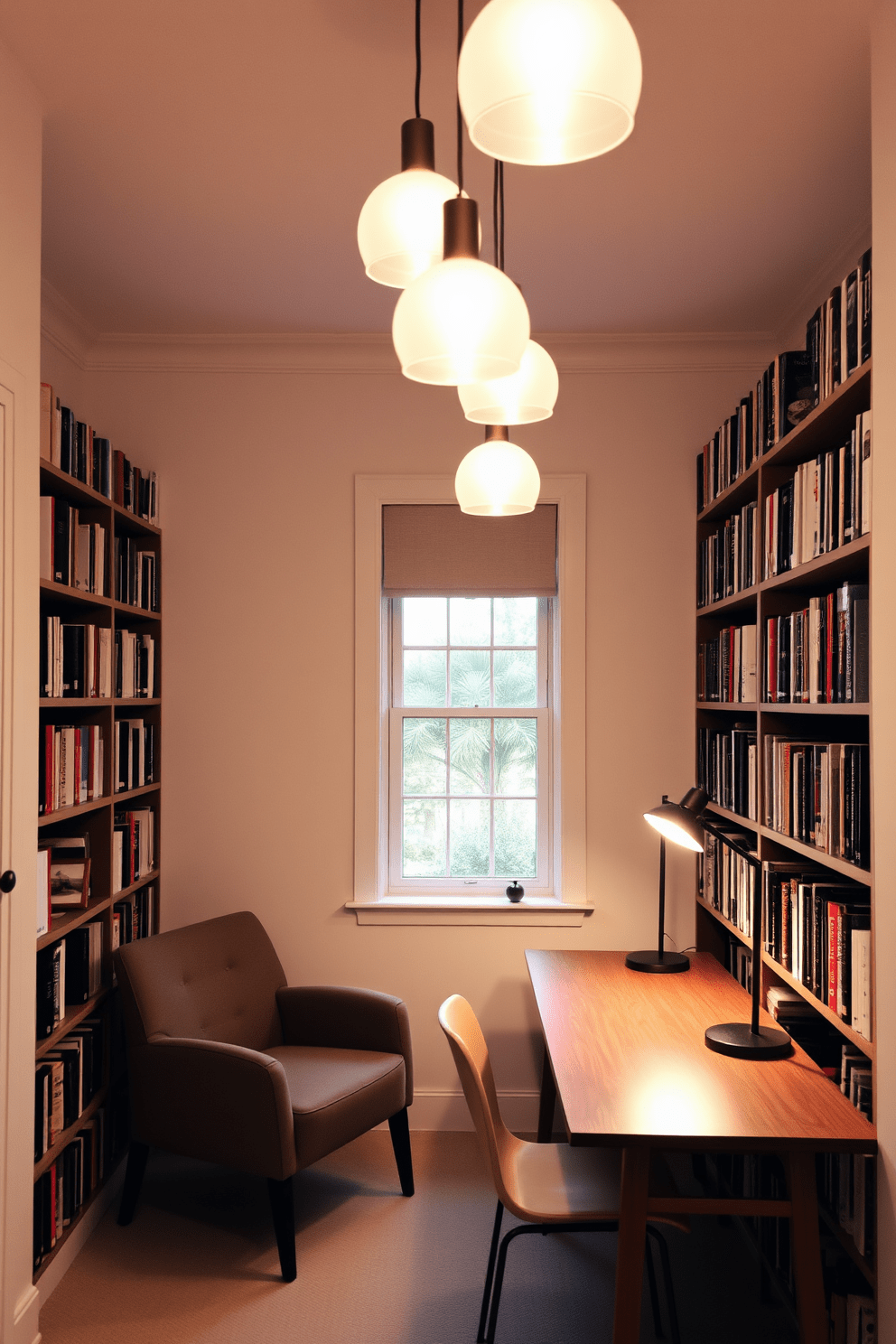 Small Home Library Design Ideas 5