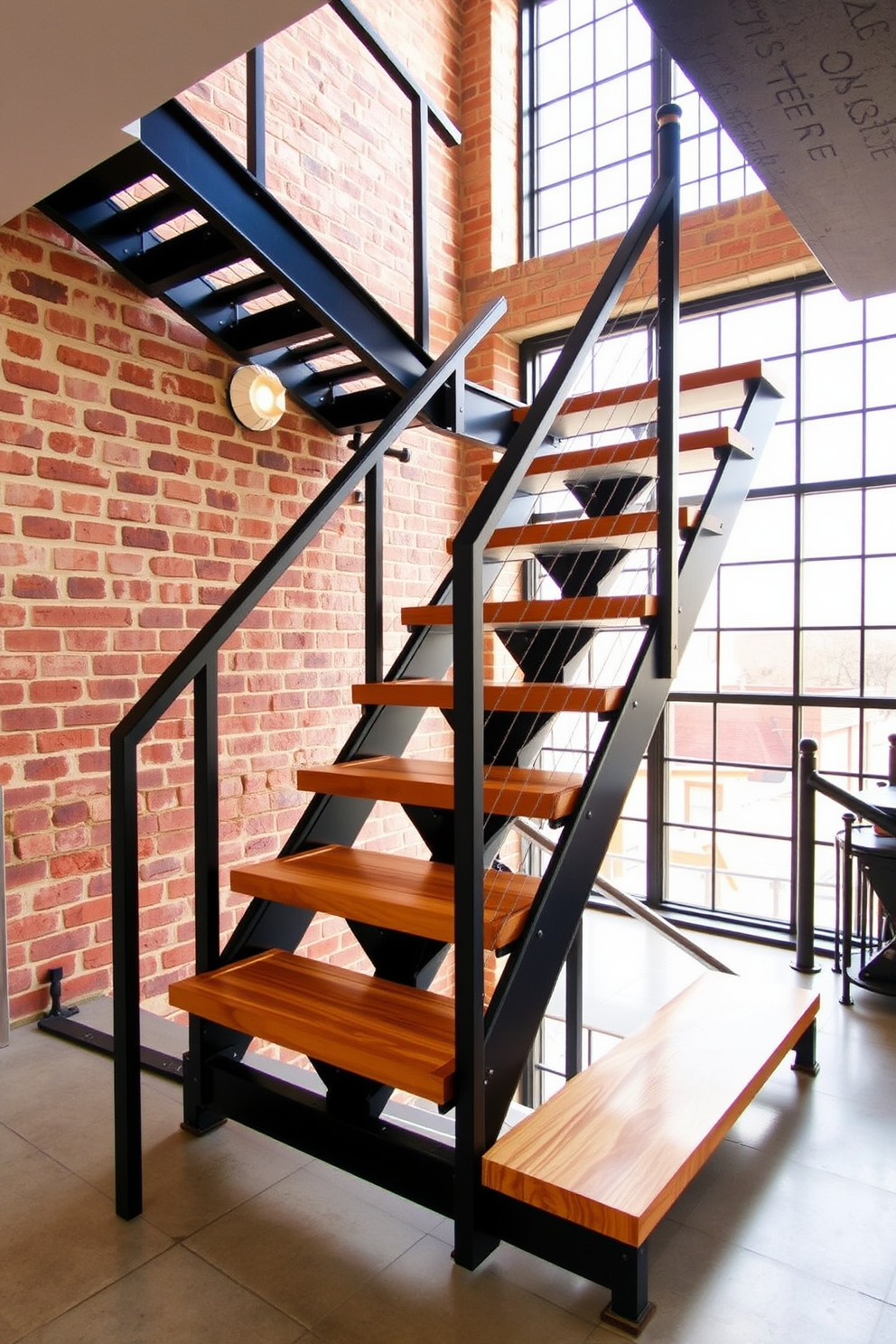 Black Staircase Design Ideas 6