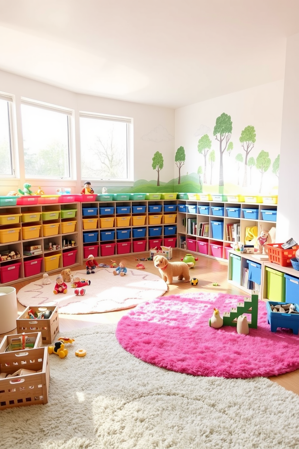 White Playroom Design Ideas 7