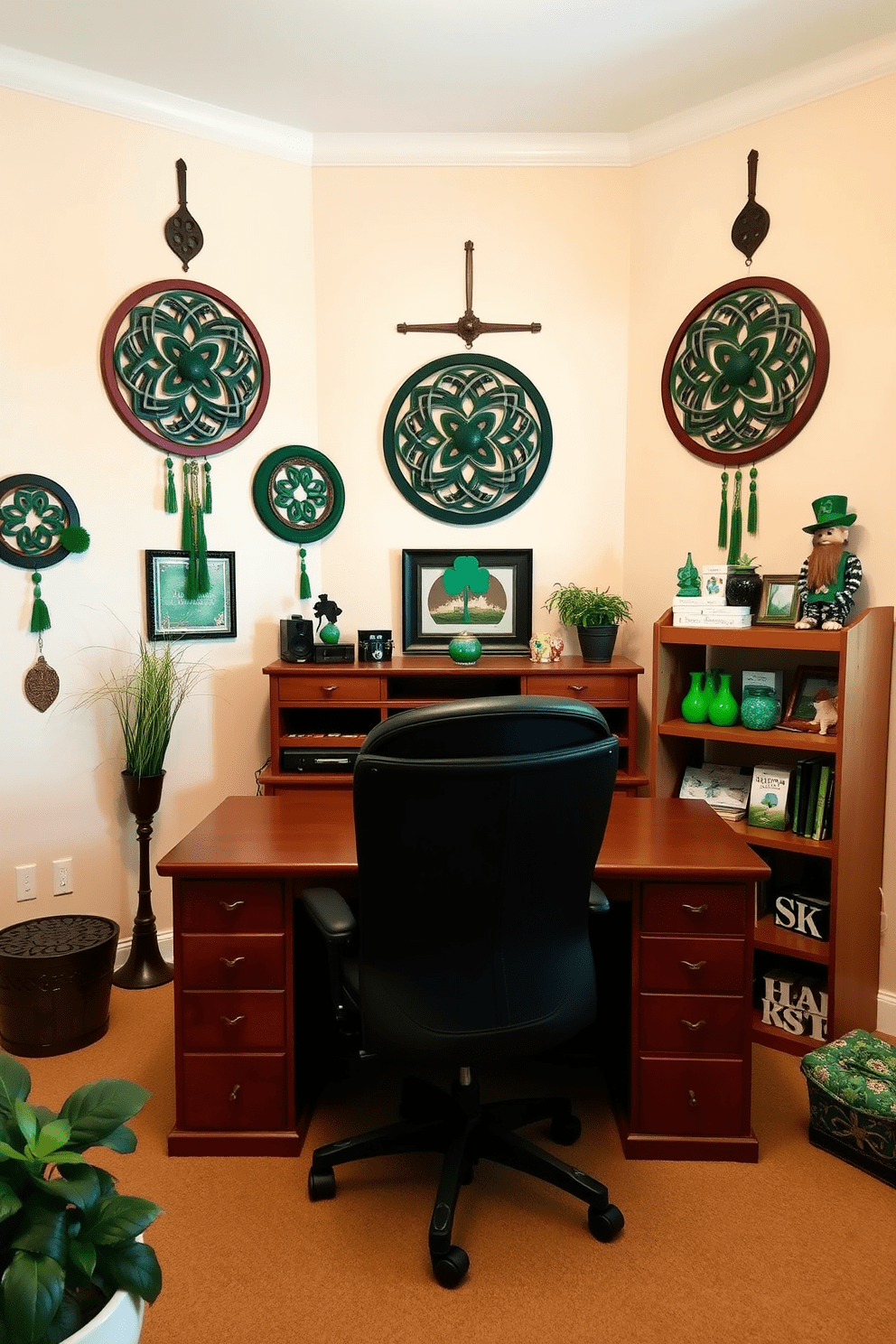 Home Office St Patricks Day Decorating Ideas 8