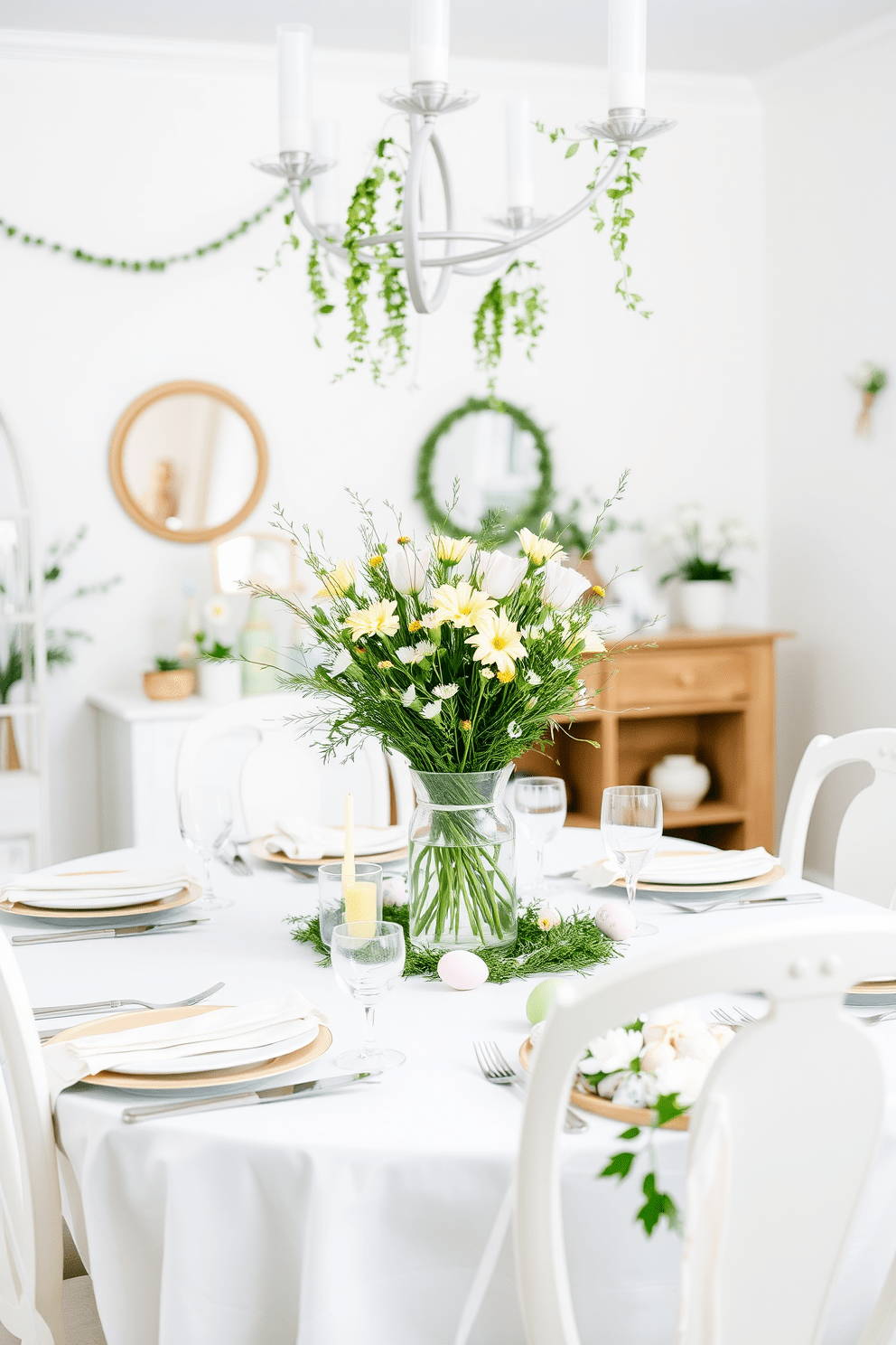 Dining Room Easter Decorating Ideas 9