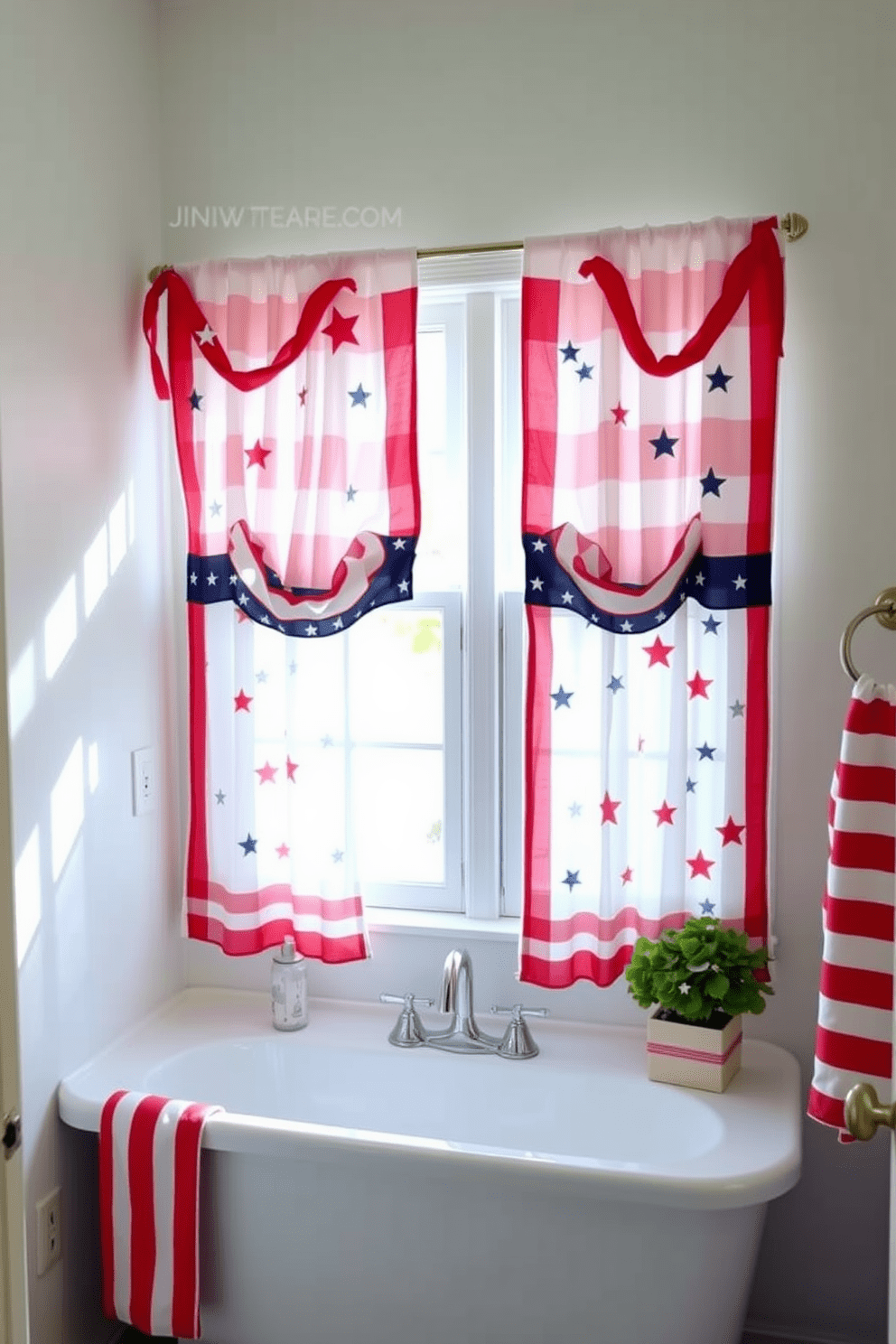 Independence Day Bathroom Decorating Ideas 9