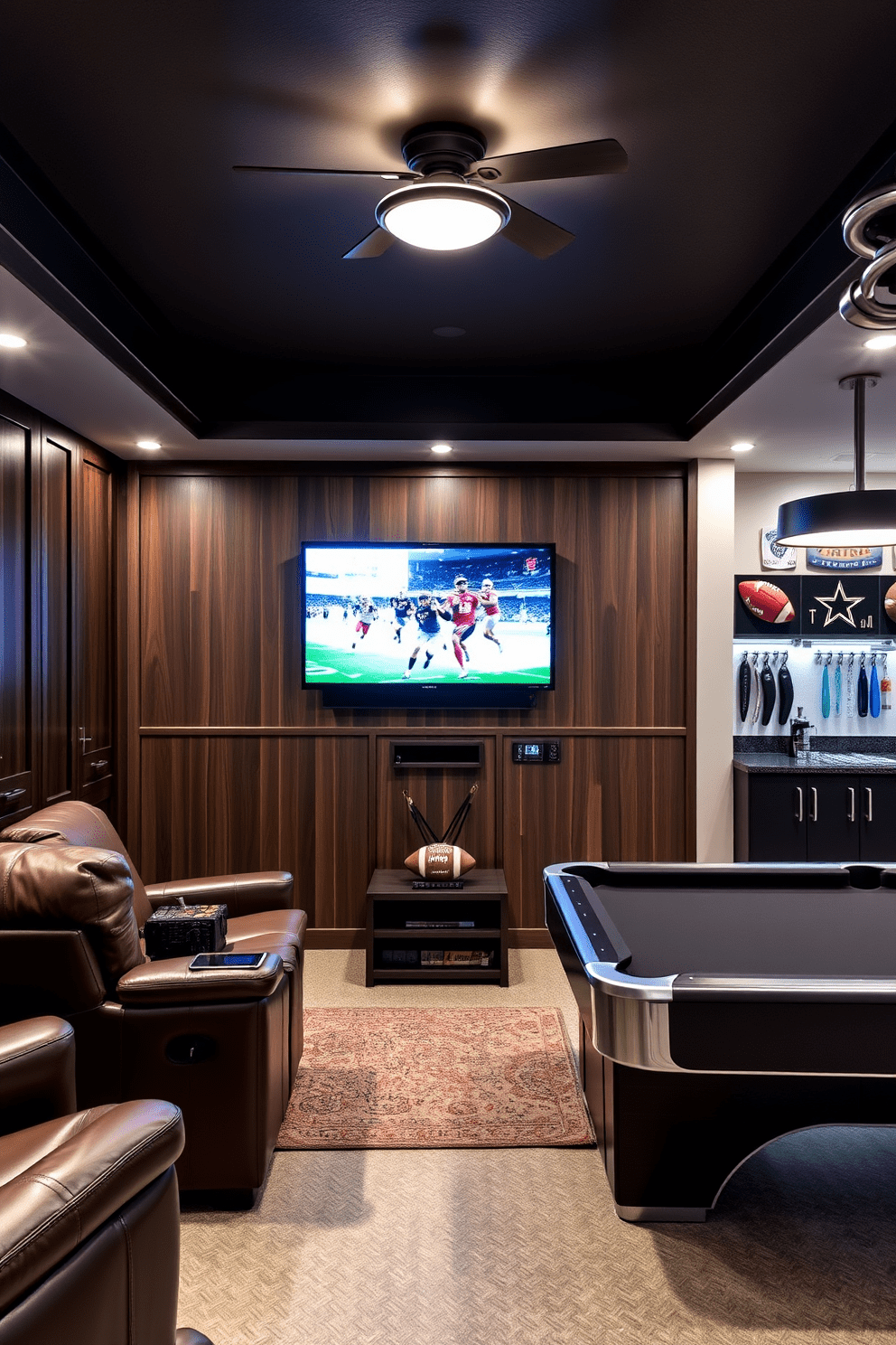Man Cave Garage Design Ideas 10