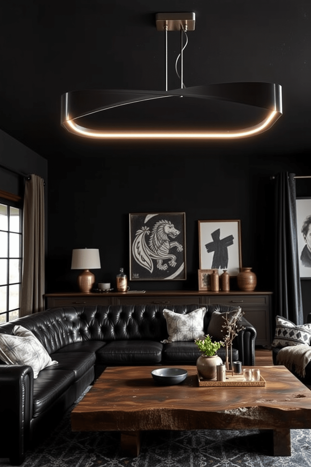 Manly Living Room Design Ideas 10