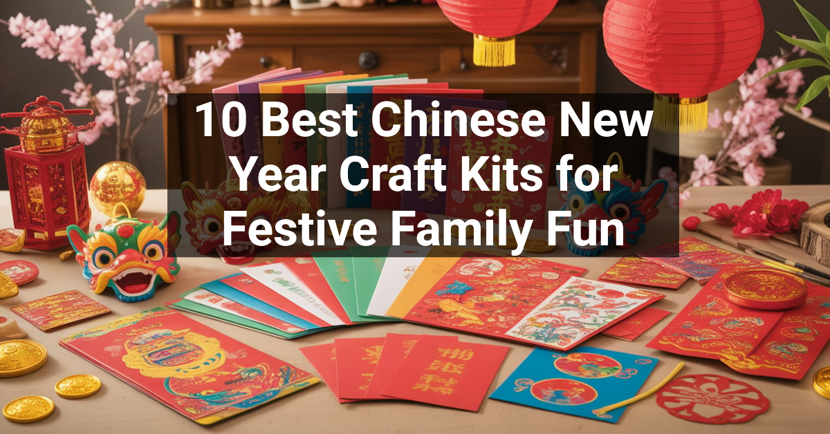 10 Best Chinese New Year Craft Kits for Festive Family Fun