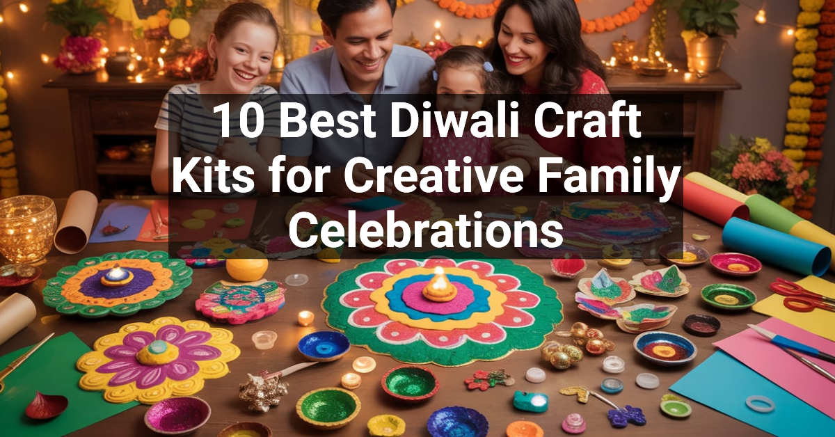 10 Best Diwali Craft Kits for Creative Family Celebrations