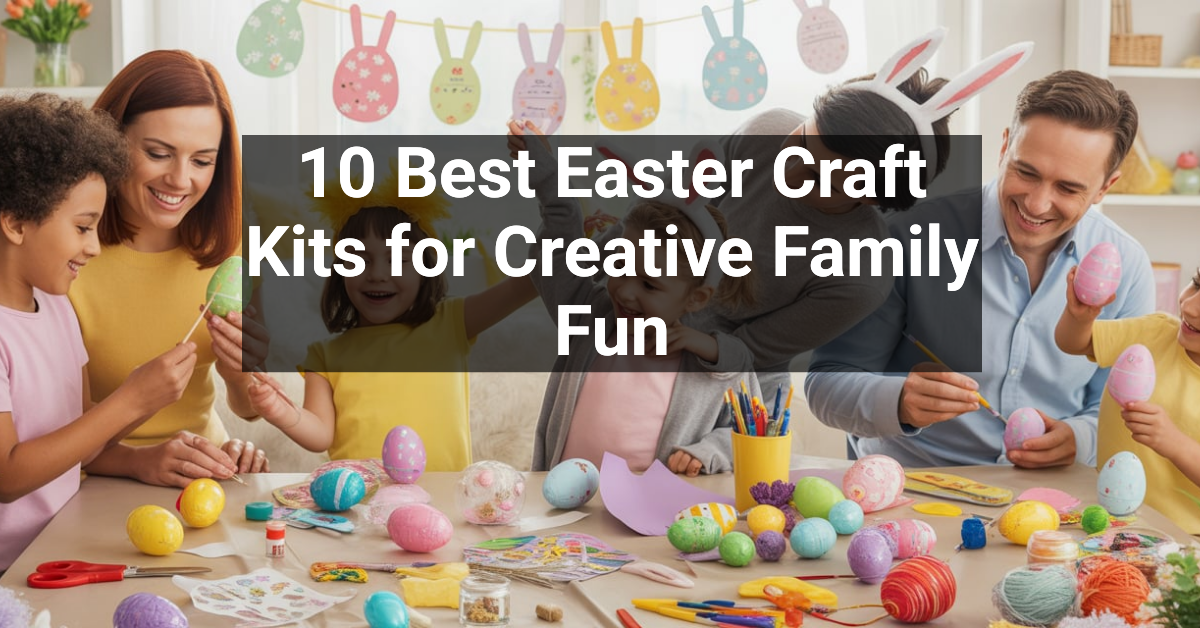 10 Best Easter Craft Kits for Creative Family Fun