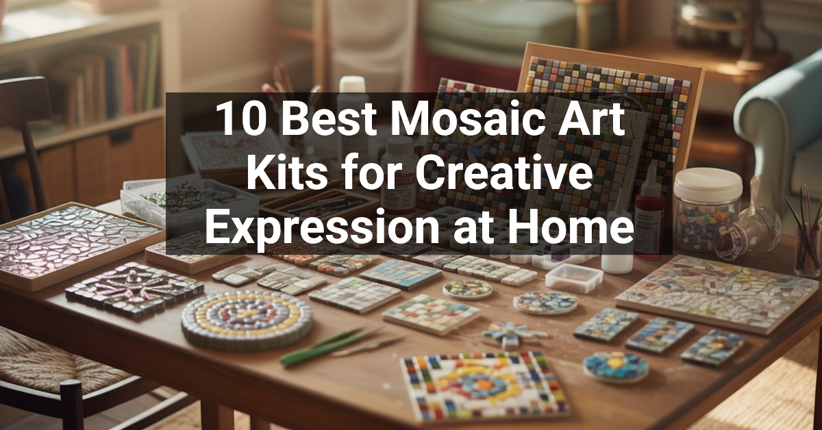 10 Best Mosaic Art Kits for Creative Expression at Home