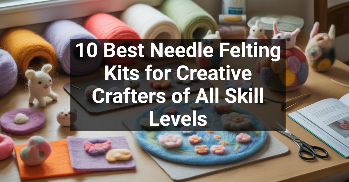 10 Best Needle Felting Kits for Creative Crafters of All Skill Levels