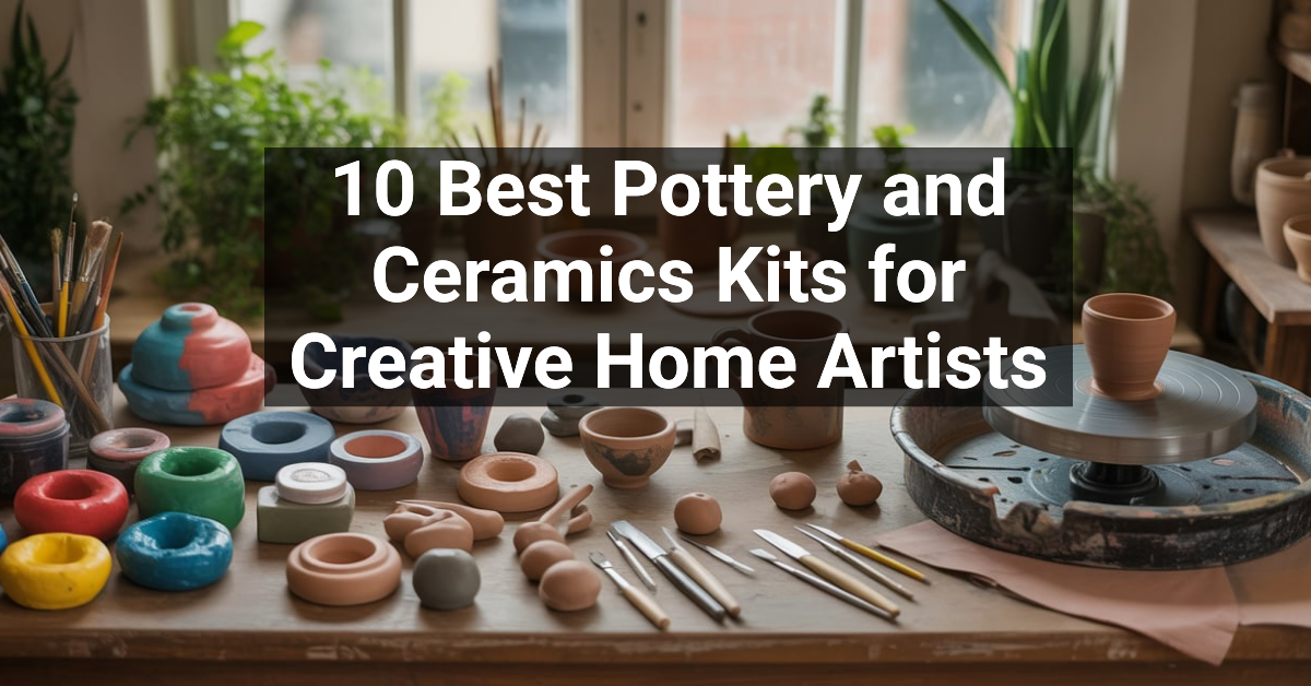 10 Best Pottery and Ceramics Kits for Creative Home Artists