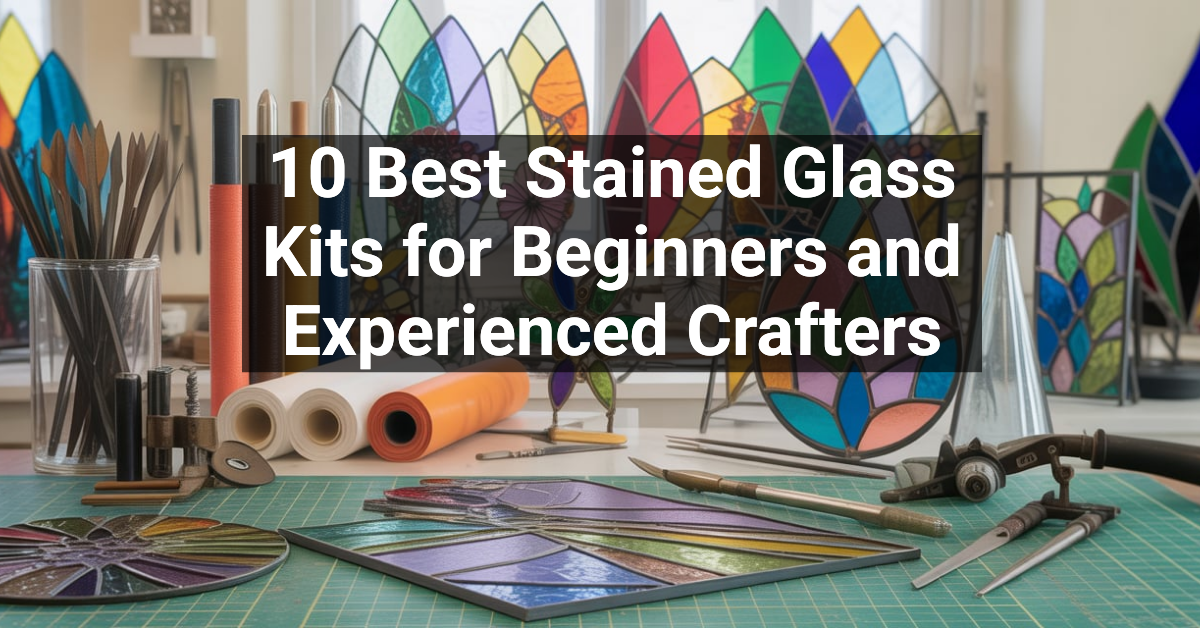 10 Best Stained Glass Kits for Beginners and Experienced Crafters