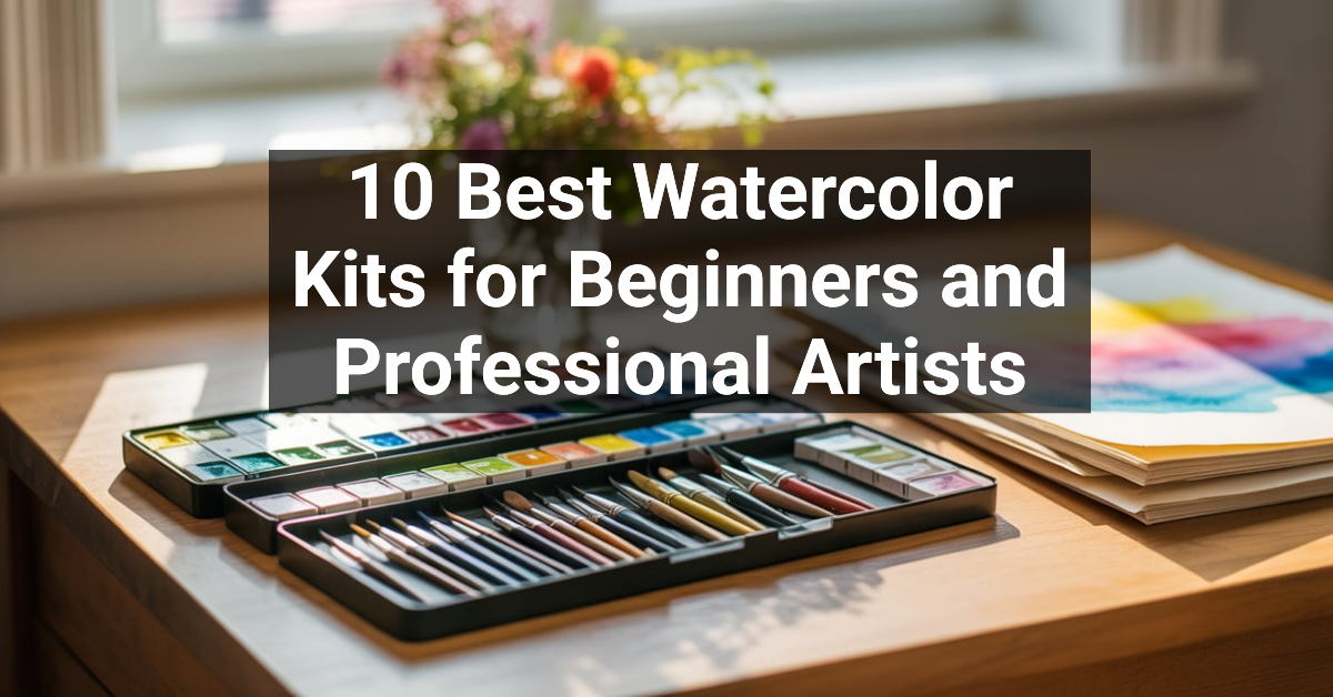 10 Best Watercolor Kits for Beginners and Professional Artists